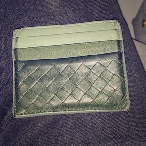 Bottega Veneta card case. Used some marks on it